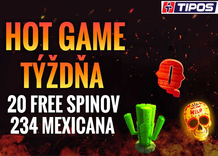 Tipos casino hot game týždňa bonus free spiny 5