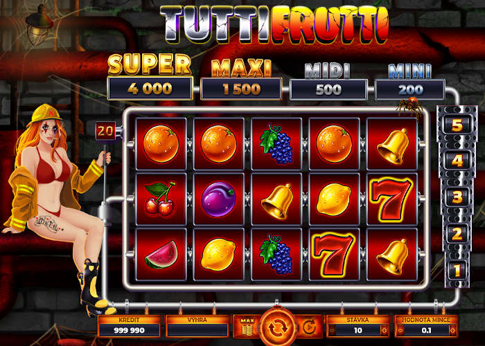 tutti frutti kajot online automat