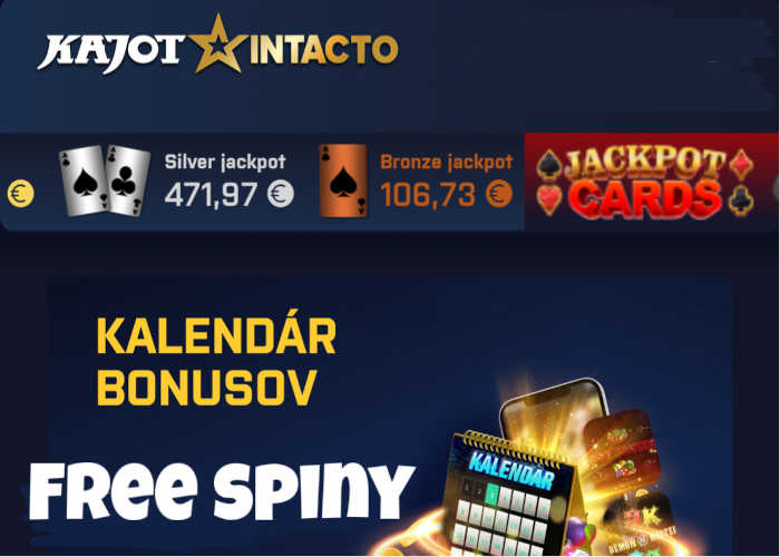 Kajot bonusové kalendáre