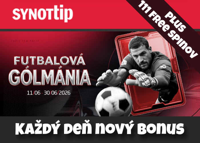 synot tip casino goal bonus