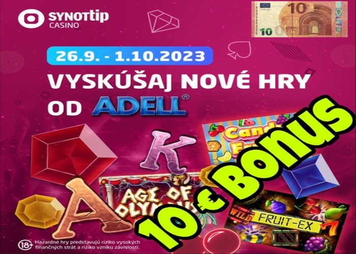 synot tip casino adell bonusy