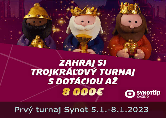 synot tip casino turnaj na troch králov