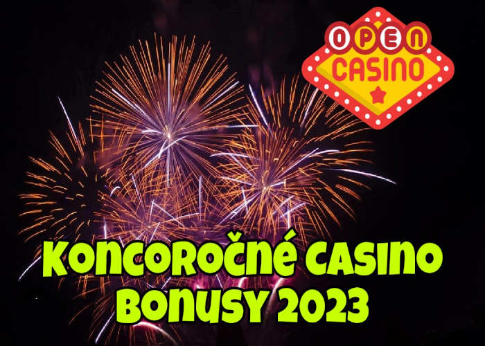 Online casino bonusy na koniec roka 2023