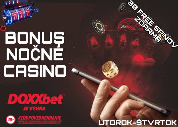 Doxxbet casno nočné casino bonus free spiny