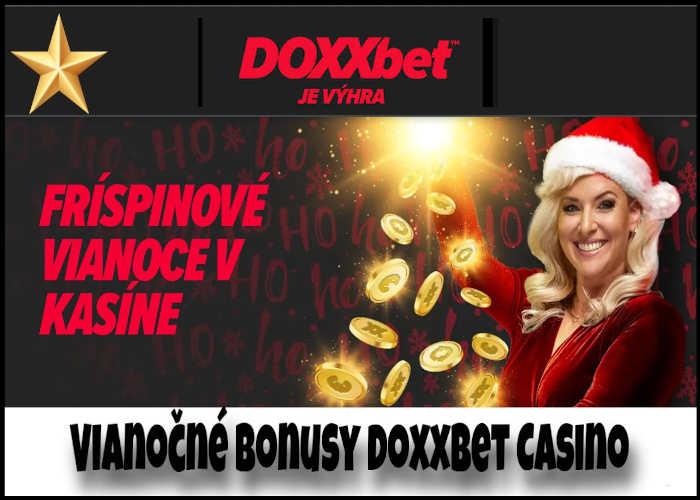 Doxxbet casino vianočné bonusy