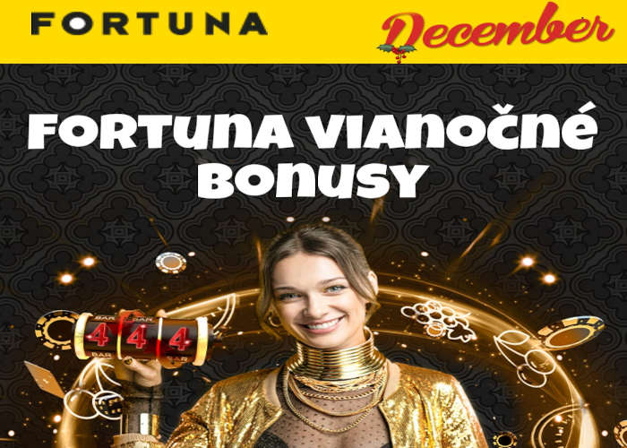 Vianočné bonusy Fortuna casino