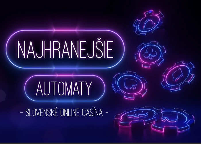 Najlepšie a najhranejšie online automaty v slovenskom online kasino