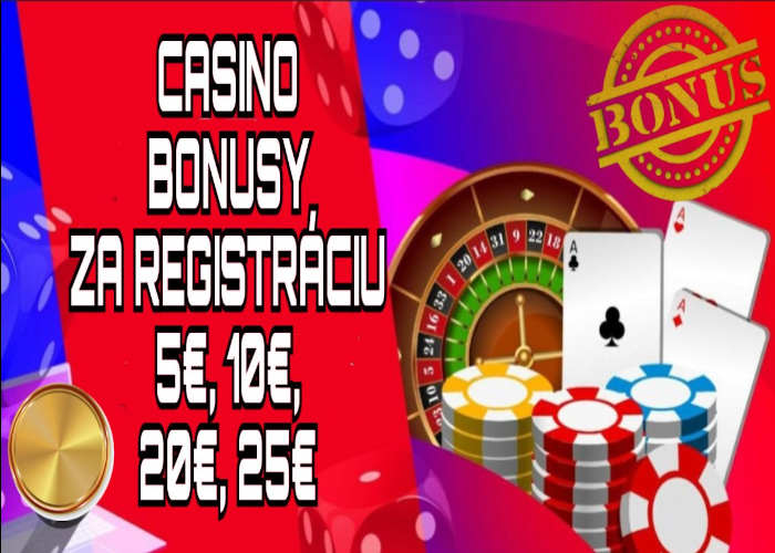online casino bonusy 5€, 10 €, 20 €, 25 €