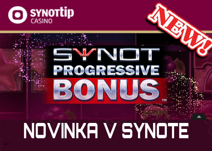 Synot casino progresive jackpot