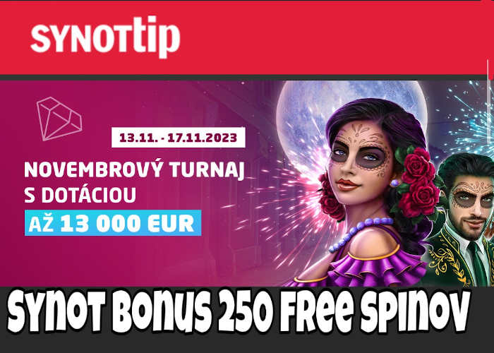 synot tip casino novembrový turnaj online autoamty