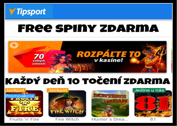 free spiny online casino