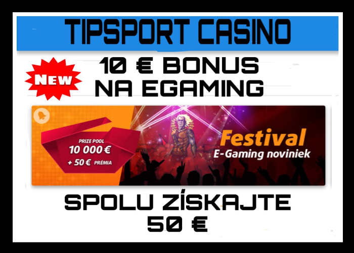 tipsport casino bonusy egaming automaty