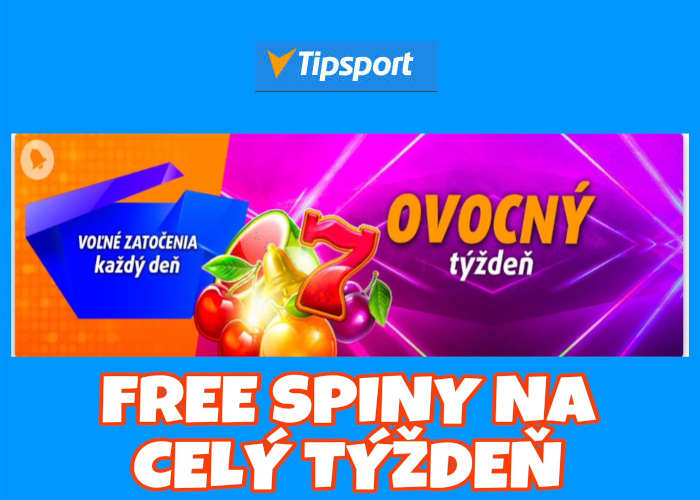 tipsport casino free spiny bonusy