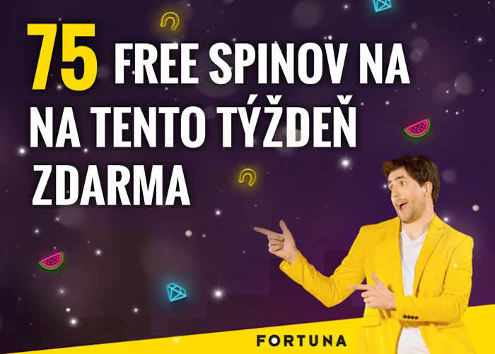 Free spiny bonus zdarma vo Fortuna kasino