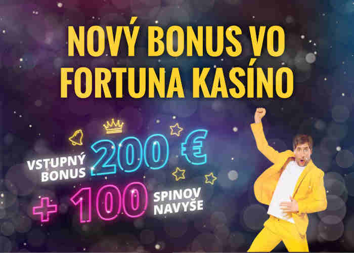 Fortuna kasino bonus 100 otočov zdarma free spinov