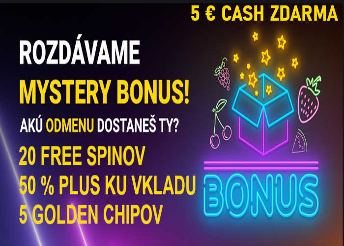 Hraj Mystery bonus vo Fortuna kasíno