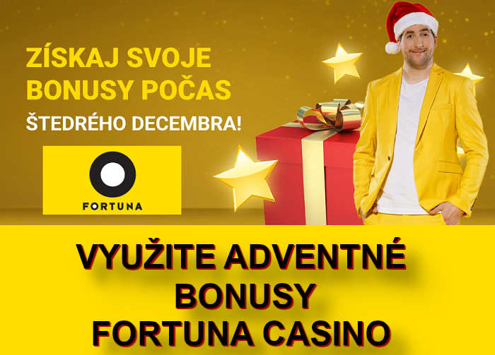 Vianočný bonus vo Fortuna kasino