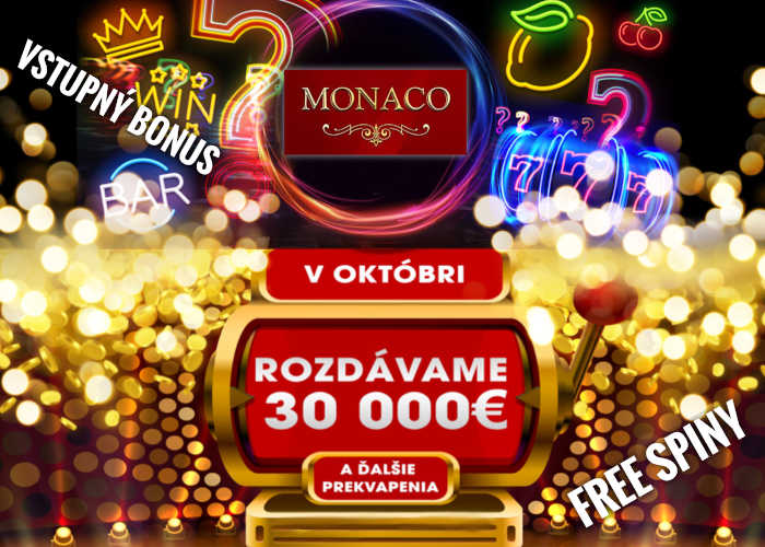 Monaco casino bonus free spins