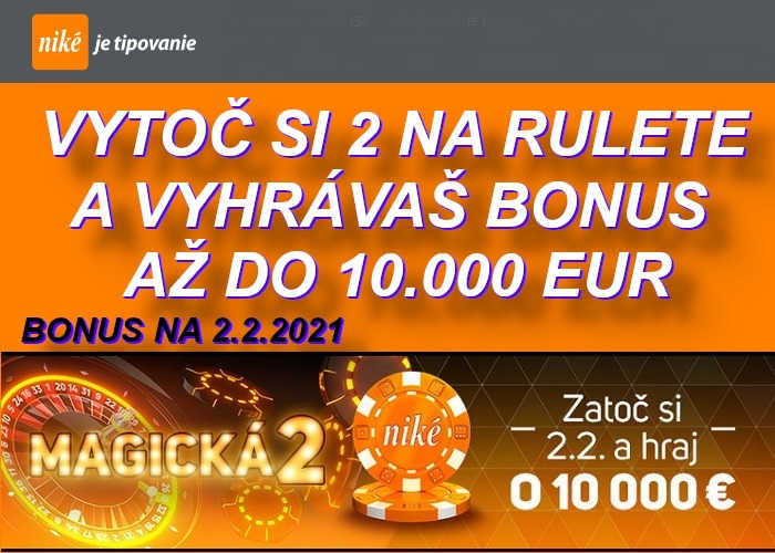 NIke online kasino bonus magická 2 | Hrajte v NIKE o 10.000 Eur na rulete