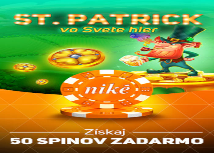 Bonus na Sv. Patricka v Nike casino