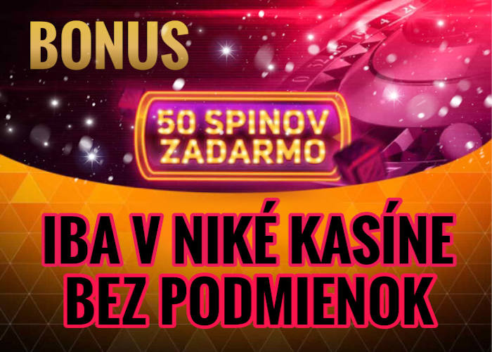 NIke kasíno bonus 50 free spins bez podmienok