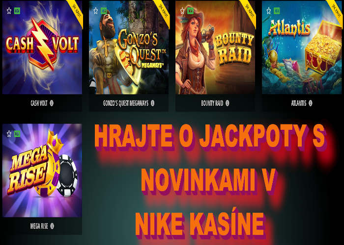 Nike kasíno nové online automaty