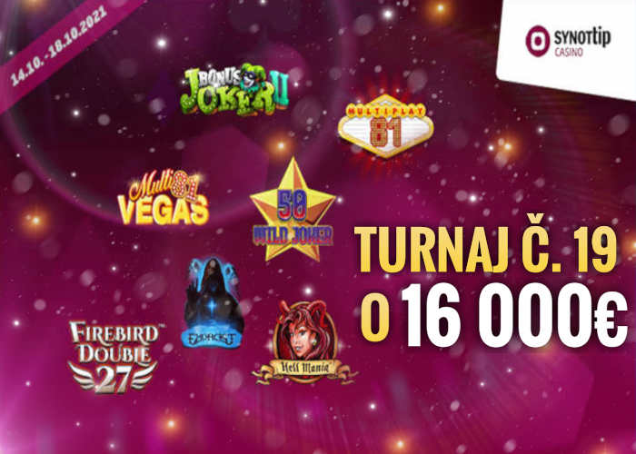 Synottip casino turnaj 19