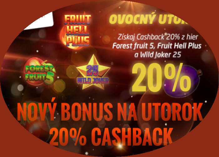 SynotTIP kasino novy bonus na utorok