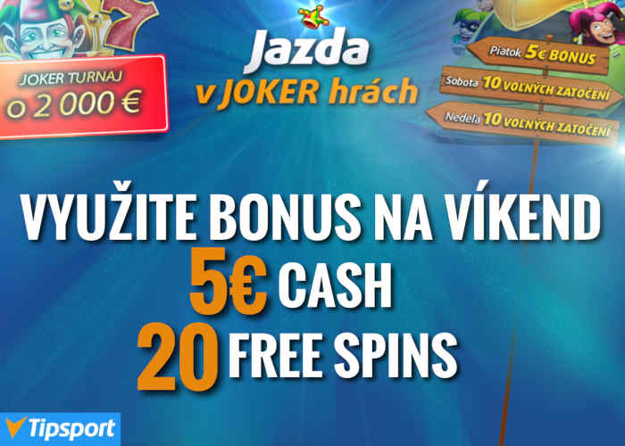 Tipsport casino bonus Joker