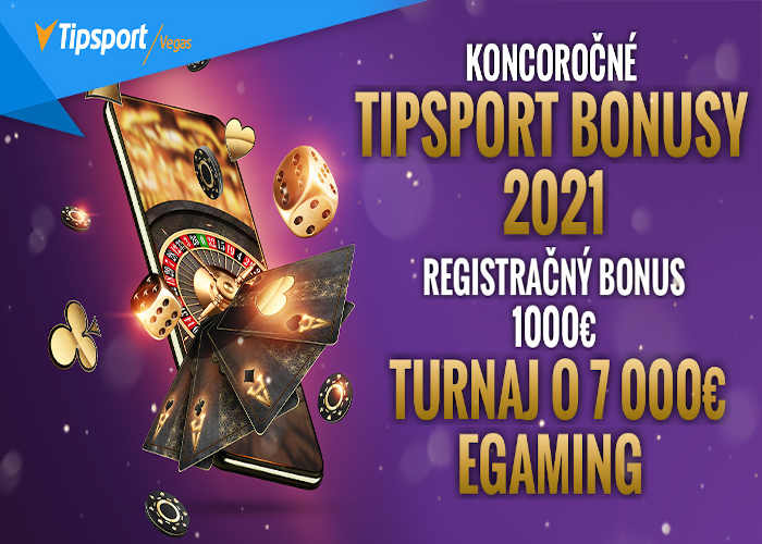 Tipsport casino bonus koniec roka 2021