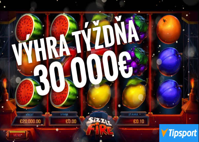 Sizzle fire výhra týždňa