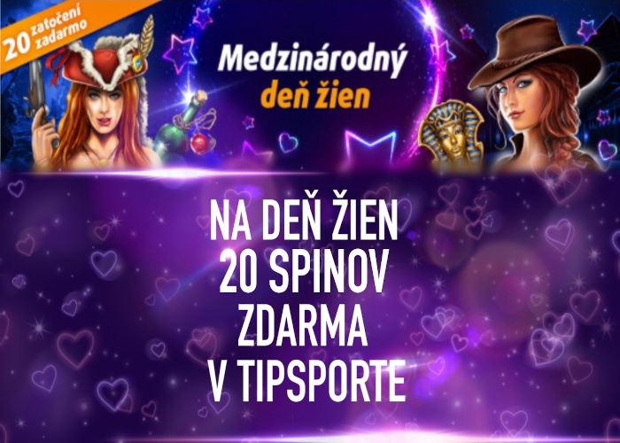 Bonus na Den zien v Tipsport kasino free spins | Hrajte Tipsport kasino zdarma