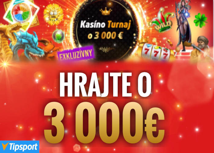 Tipsport kasino turnaj v hraní online automatov