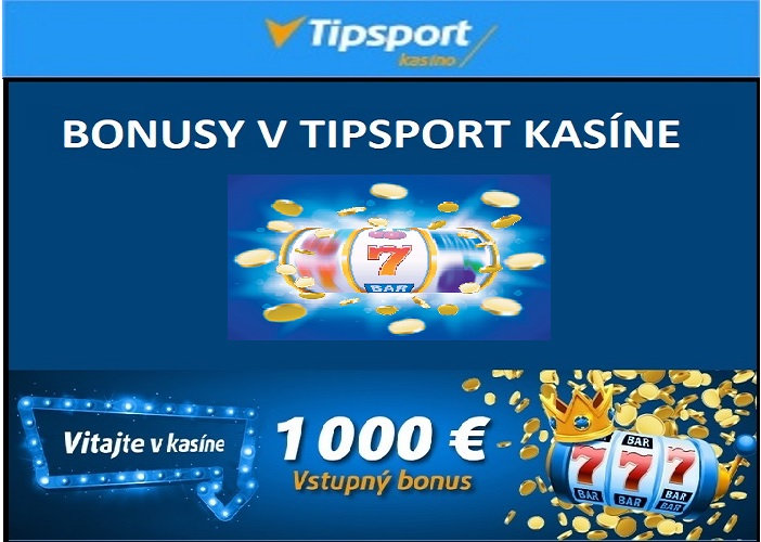Tipsport kasino bonus vstupný | hraj Tipsport zdarma