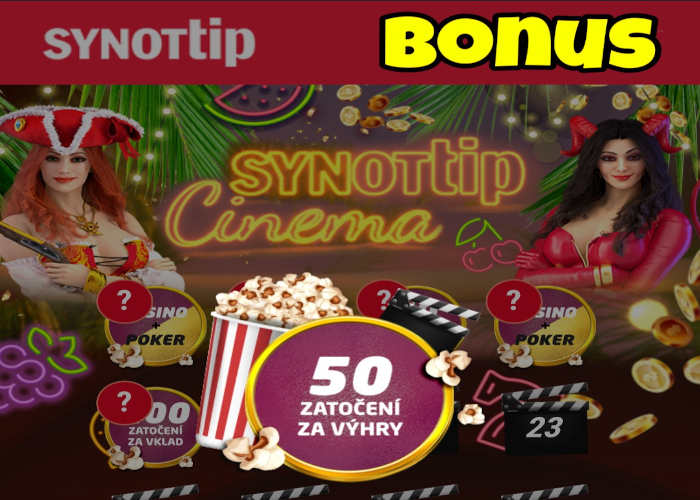 Synot-cinema-bonus na každý den iný bonus