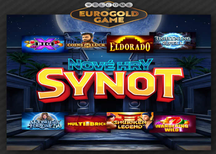 Synot novinky v Eurogold casino