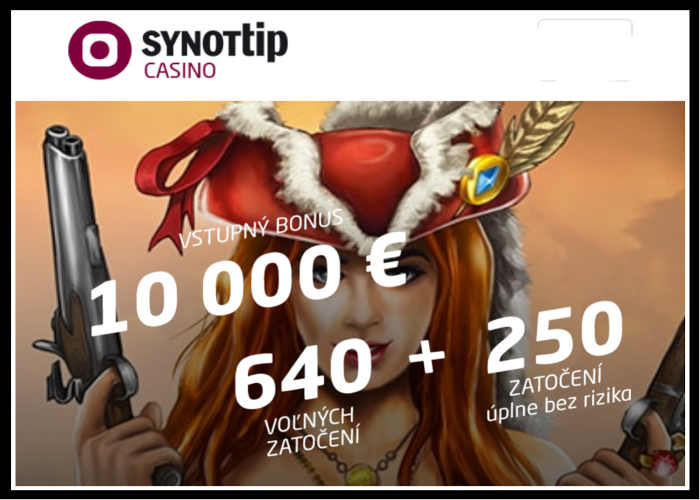 synot tip casino registrácny bonusy