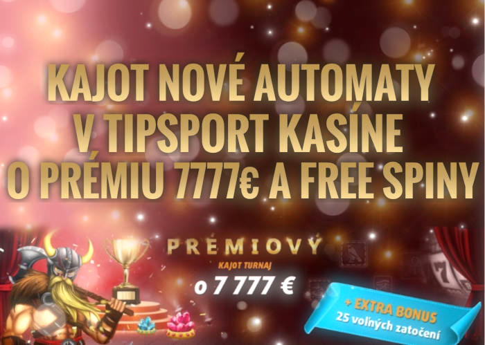 Tipsport kasino kajot turnaj o super bank